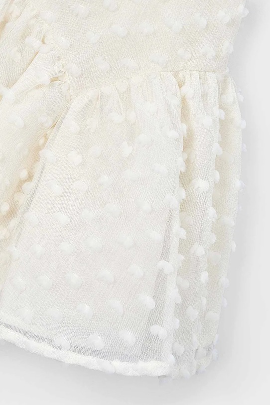 Mayoral sukienka dziecięca biały 3911.6A.Mini.PPY2