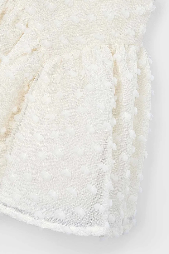 Mayoral sukienka dziecięca biały 3911.6A.Mini.PPY2