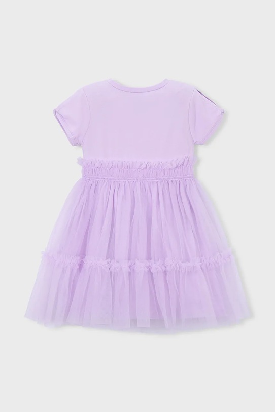 Dziewczynka Mayoral sukienka dziecięca 3915.6B.Mini.PPY2 fioletowy