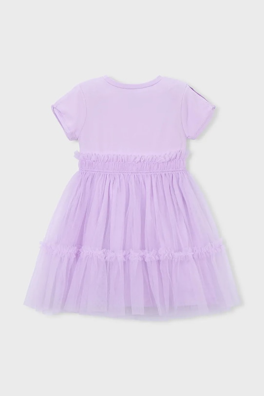 Dziewczynka Mayoral sukienka dziecięca 3915.6B.Mini.PPY2 fioletowy