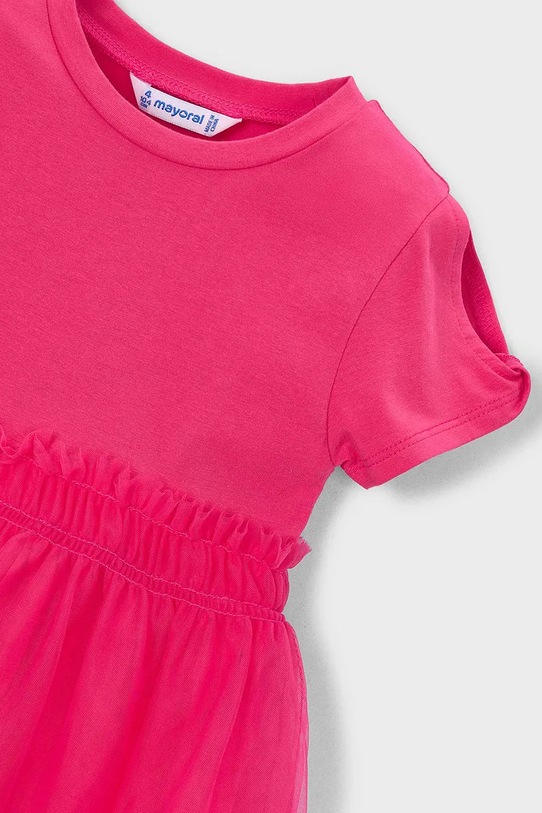 Dziewczynka Mayoral sukienka dziecięca 3915.6B.Mini.PPY2 różowy
