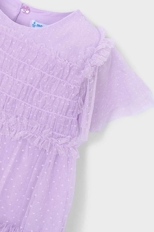 BIMBA Mayoral vestito bambina 3917.6B.Mini.PPY2 violetto
