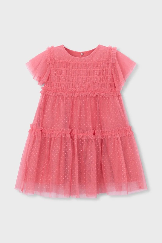 Dievčenské šaty Mayoral látka ružová 3917.6B.Mini.PPY2