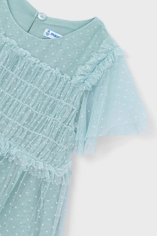 Mayoral vestito bambina turchese 3917.6B.Mini.PPY2