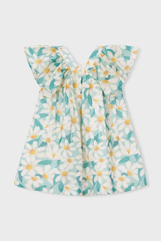 Dziewczynka Mayoral sukienka dziecięca 3918.6B.Mini.PPY2 niebieski