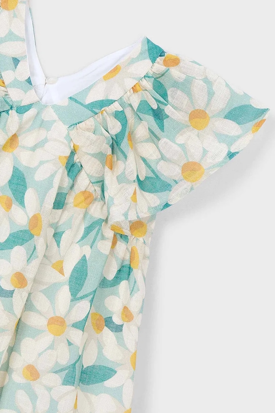 Mayoral sukienka dziecięca niebieski 3918.6B.Mini.PPY2