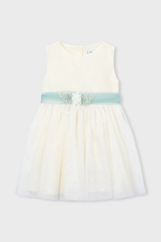 Mayoral sukienka dziecięca 3919.6B.Mini.PPY2 biały SS26