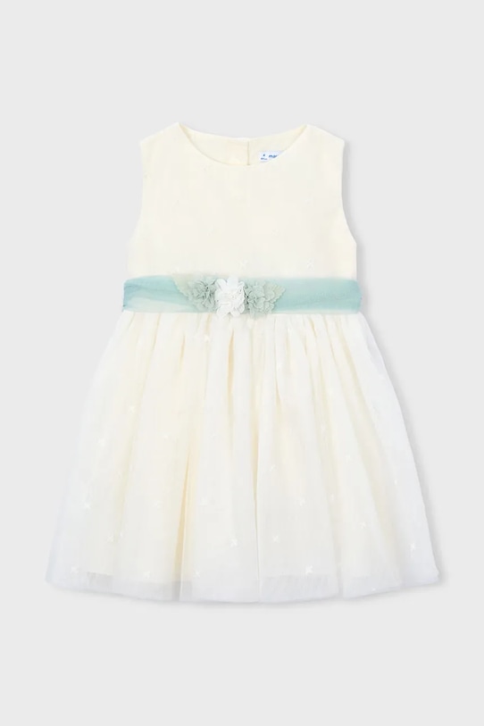 Mayoral sukienka dziecięca 3919.6B.Mini.PPY2 biały SS26