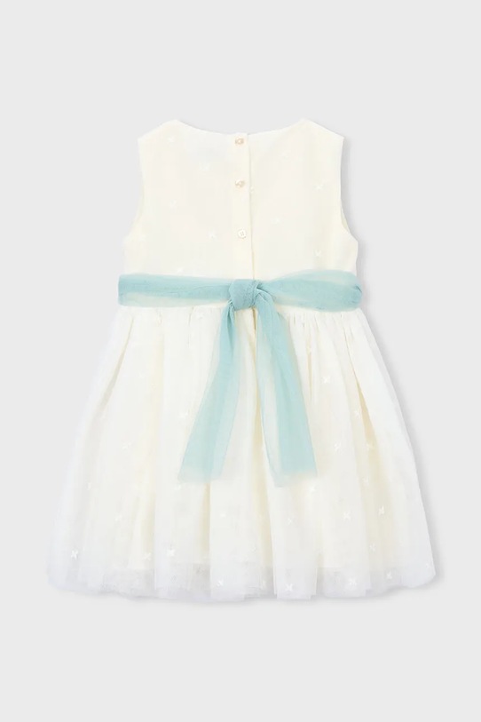 Dziewczynka Mayoral sukienka dziecięca 3919.6B.Mini.PPY2 biały