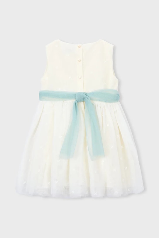 Dziewczynka Mayoral sukienka dziecięca 3919.6B.Mini.PPY2 biały