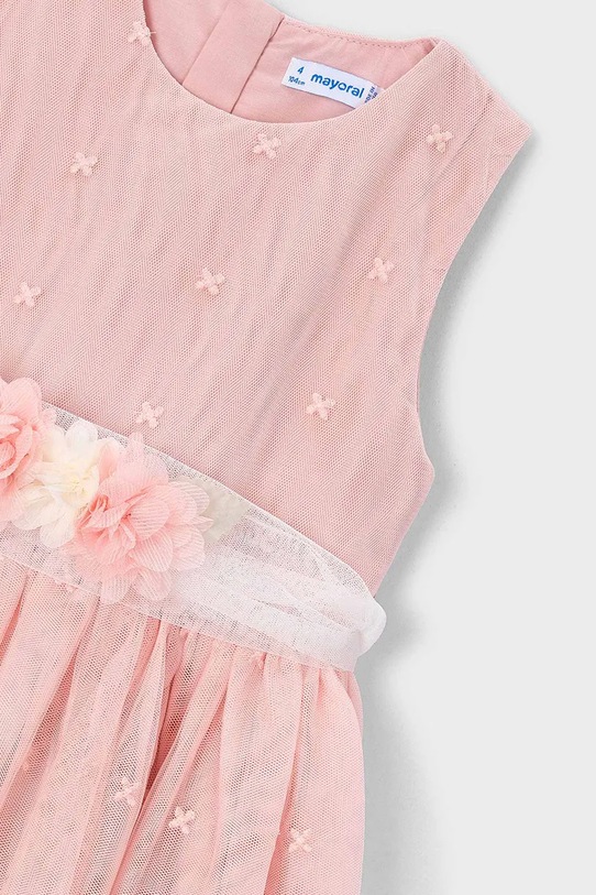 Dziewczynka Mayoral sukienka dziecięca 3919.6B.Mini.PPY2 różowy