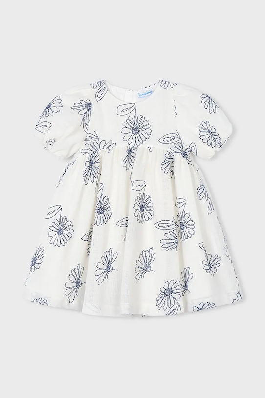 Mayoral sukienka dziecięca 3921.6C.Mini.PPY2 biały SS26