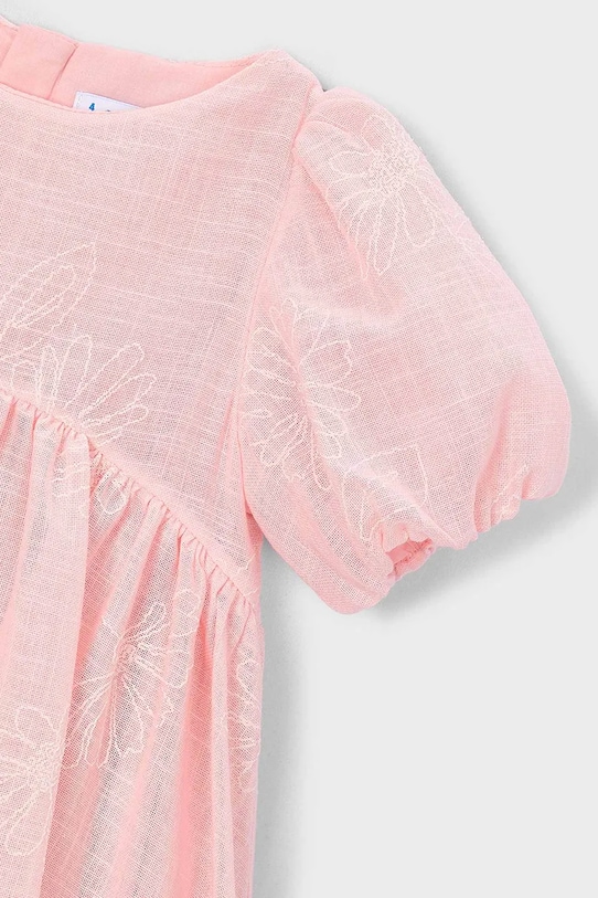 Dziewczynka Mayoral sukienka dziecięca 3921.6C.Mini.PPY2 różowy