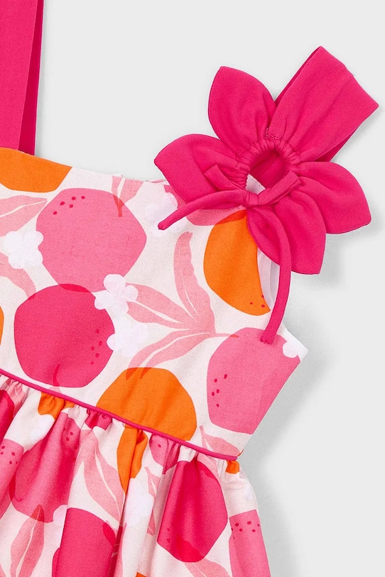 Mayoral sukienka dziecięca różowy 3924.6D.Mini.PPY2