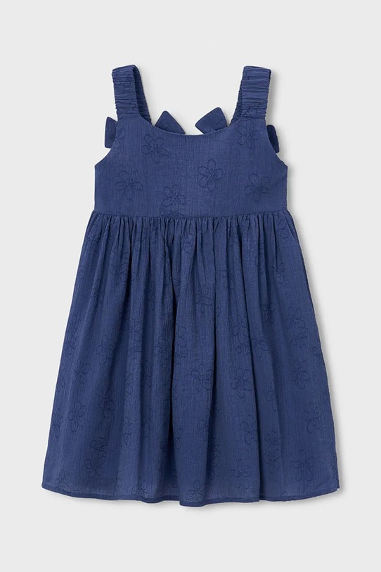 Mayoral sukienka dziecięca rozkloszowany granatowy 3925.6D.Mini.PPY2