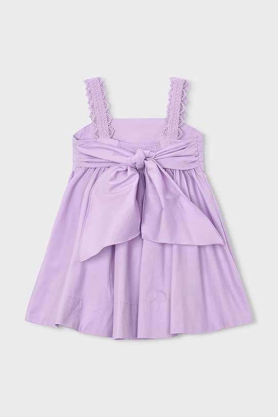 Mayoral sukienka dziecięca 3926.6D.Mini.PPY2 fioletowy SS26