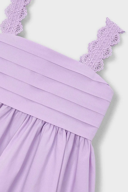Dziewczynka Mayoral sukienka dziecięca 3926.6D.Mini.PPY2 fioletowy