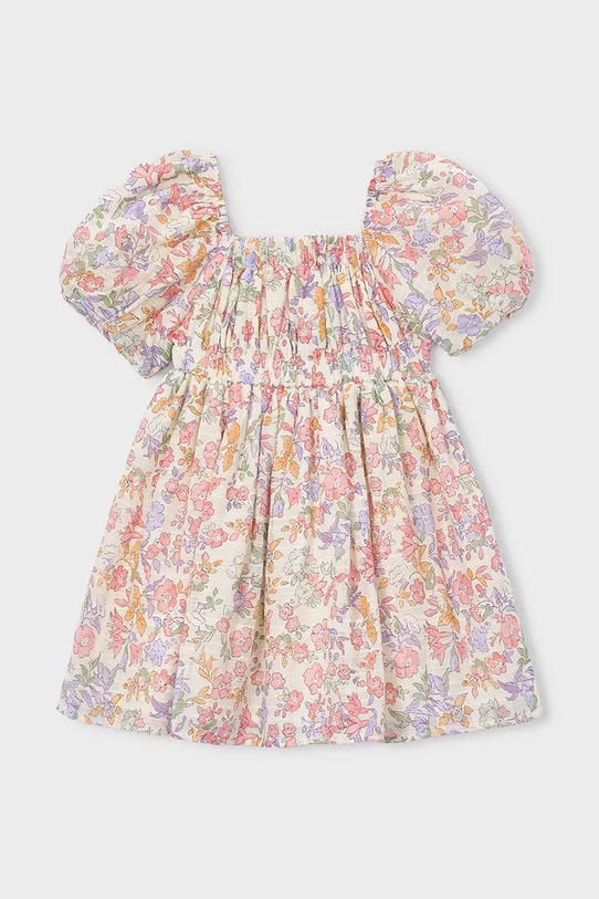 Dječja haljina Mayoral 3928.6E.Mini.PPY2 bež SS26