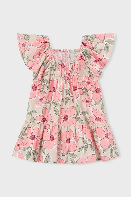 Dziewczynka Mayoral sukienka dziecięca 3932.6G.Mini.PPY2 różowy