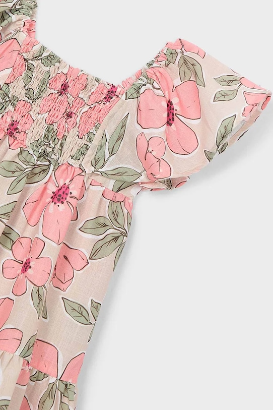 Mayoral sukienka dziecięca różowy 3932.6G.Mini.PPY2