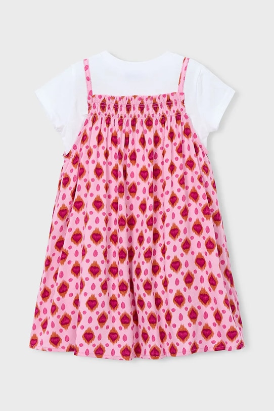 Dziewczynka Mayoral sukienka dziecięca 3933.6H.Mini.PPY2 różowy