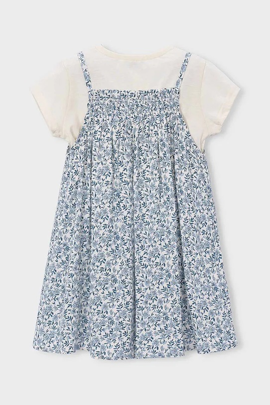 Mayoral sukienka dziecięca 3933.6H.Mini.PPY2 niebieski SS26