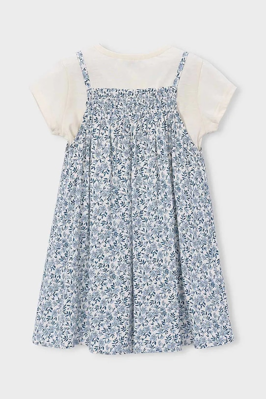 Mayoral sukienka dziecięca 3933.6H.Mini.PPY2 niebieski SS26