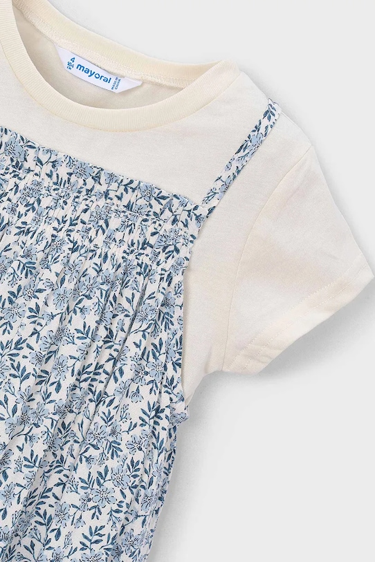 Dziewczynka Mayoral sukienka dziecięca 3933.6H.Mini.PPY2 niebieski