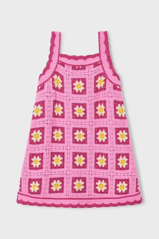 Mayoral gyerek ruha vállas rózsaszín 3935.6J.Mini.PPY2