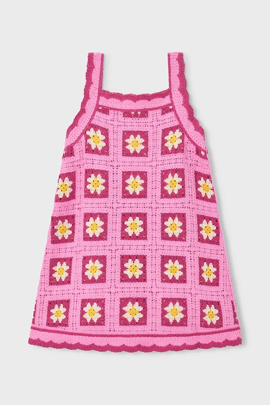 Mayoral gyerek ruha 3935.6J.Mini.PPY2 rózsaszín SS26