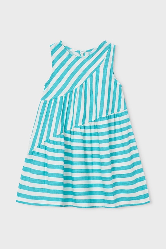 Dječja haljina Mayoral mini tirkizna 3937.6K.Mini.PPY2