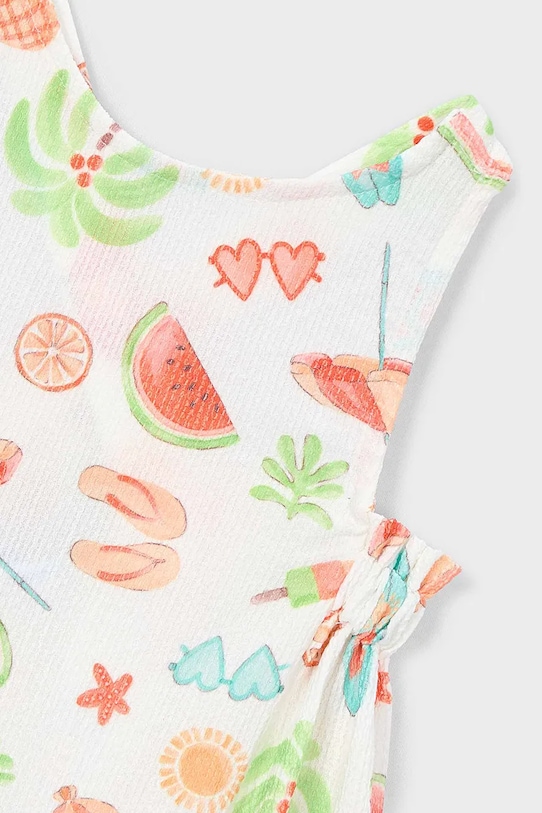 Mayoral sukienka dziecięca biały 3940.6L.Mini.PPY2