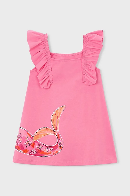 Dievčenské šaty Mayoral 3943.6M.Mini.PPY2 ružová SS26