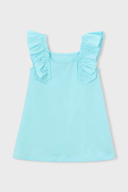 Dievča Dievčenské šaty Mayoral 3943.6M.Mini.PPY2 modrá