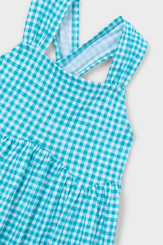 Κοριτσίστικα Παιδικό βαμβακερό φόρεμα Mayoral 3944.6N.Mini.PPY2 μπλε