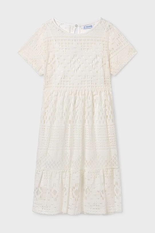Mayoral rochie fete mini alb 6904.8A.Junior.PPY2