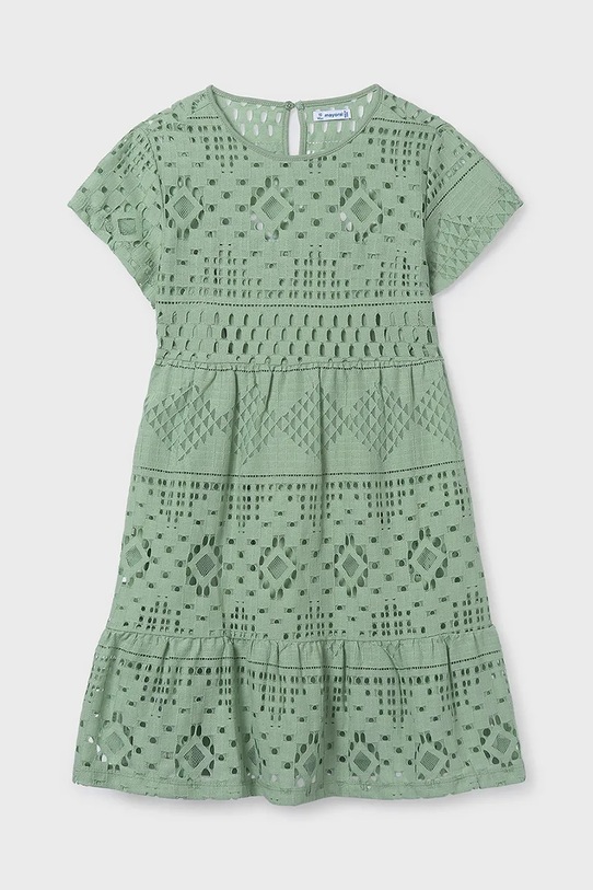 Dievčenské šaty Mayoral 6904.8A.Junior.PPY2 zelená SS26