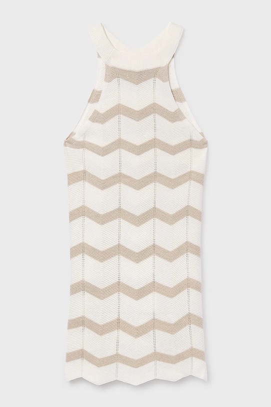 Κοριτσίστικα Παιδικό βαμβακερό φόρεμα Mayoral 6907.8B.Junior.PPY2 μπεζ