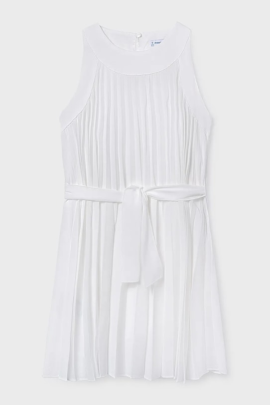Dječja haljina Mayoral mini bijela 6908.8B.Junior.PPY2