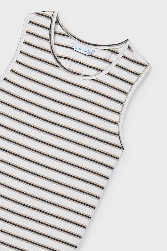 Mayoral sukienka dziecięca biały 6914.8G.Junior.PPY2