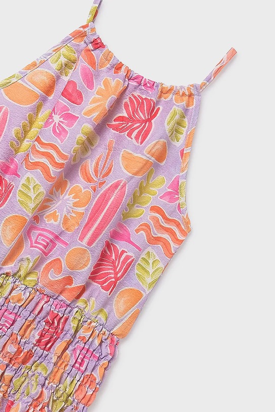 Mayoral sukienka dziecięca fioletowy 6917.8J.Junior.PPY2