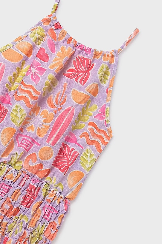 Mayoral sukienka dziecięca fioletowy 6917.8J.Junior.PPY2