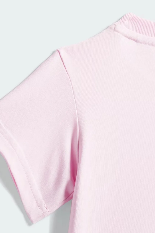 Κοριτσίστικα Παιδικό βαμβακερό φόρεμα adidas Originals LIBERTY KD1729 ροζ