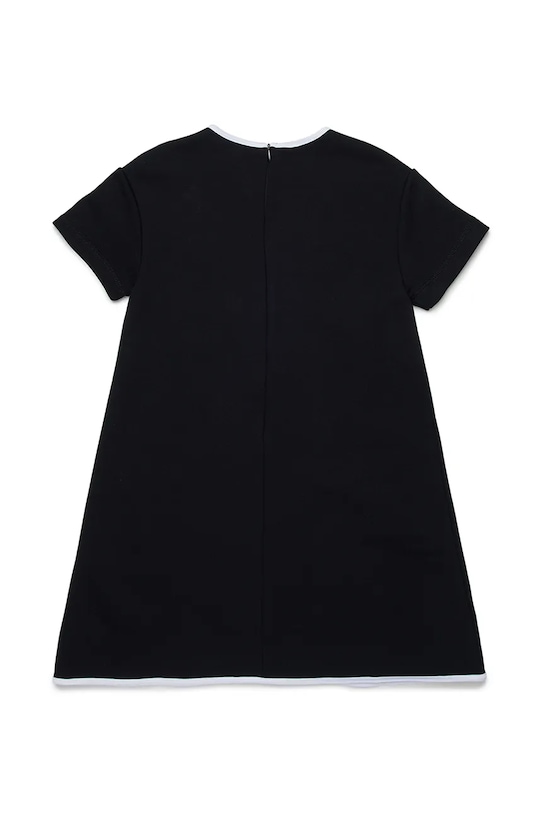 Дитяча бавовняна сукня Marni MD315F DRESS M01687.M00V0 чорний SS26