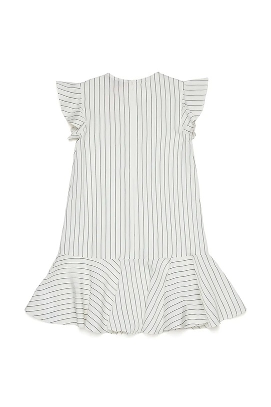 Max&Co. sukienka z wiskozą MAXD51F DRESS MX0270.MX00W biały SS26