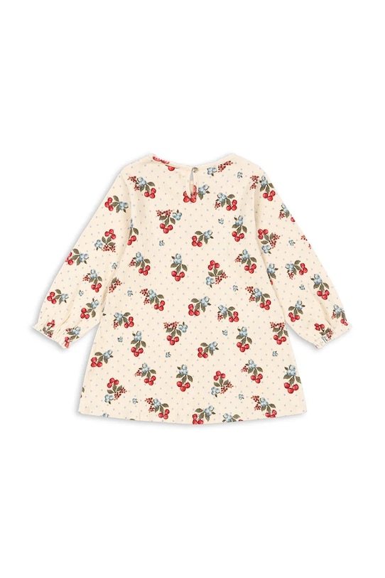 Konges Sløjd sukienka dziecięca CHLEO DRESS GOTS KS104729.PPY2 beżowy SS26