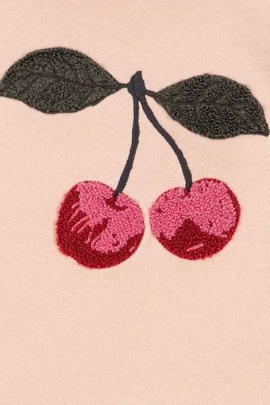 Dievčenské šaty Konges Sløjd LOU TERRY SWEAT DRESS OCS ružová KS104945.PPY2