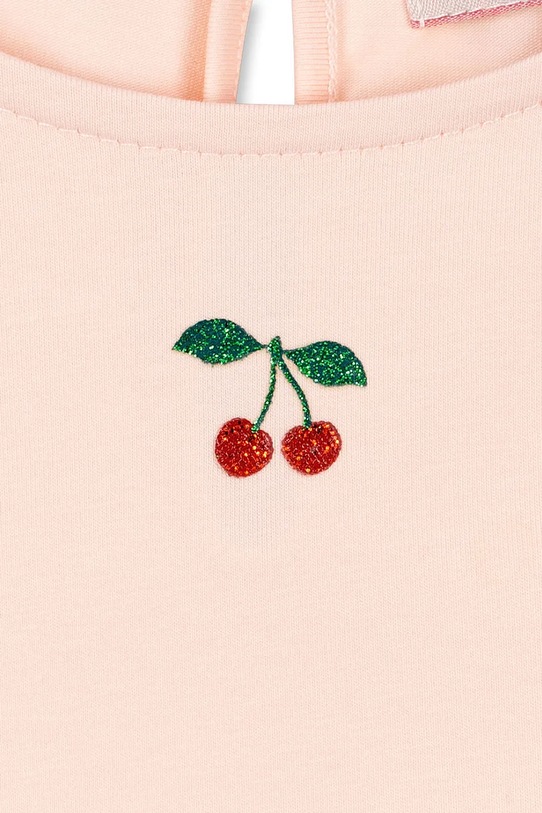 Konges Sløjd sukienka dziecięca BALLERINA DRESS różowy KS104658.PPY2