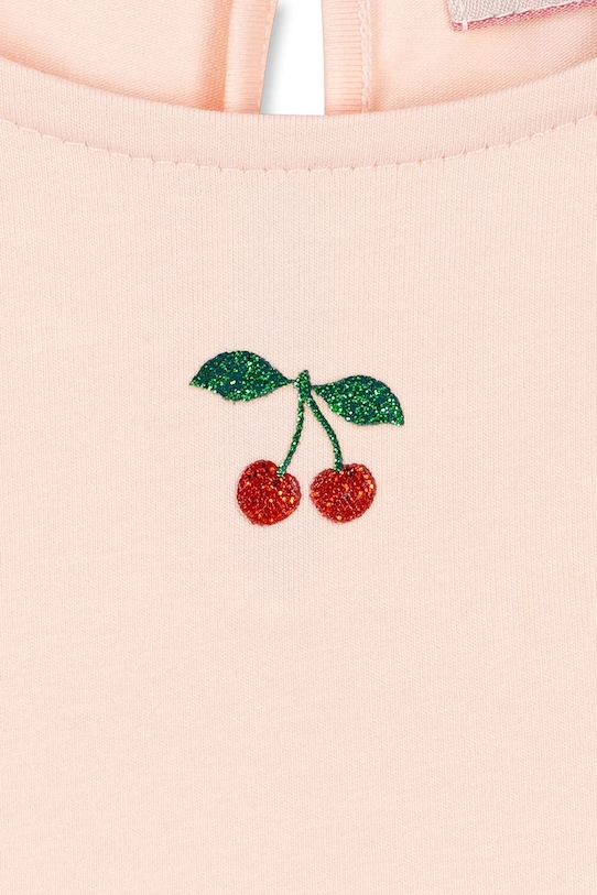 Konges Sløjd sukienka dziecięca BALLERINA DRESS różowy KS104658.PPY2