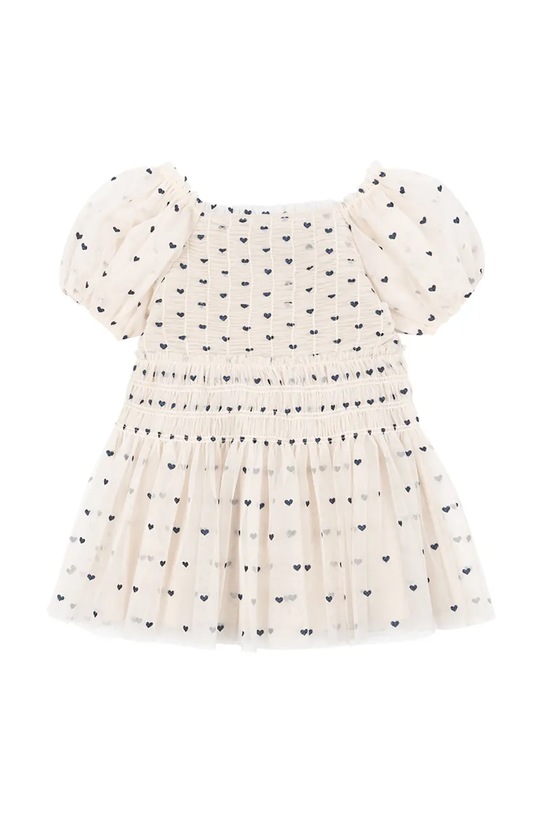 Dječja haljina Konges Sløjd CHARLENE DRESS KS104723.PPY2 bež SS26